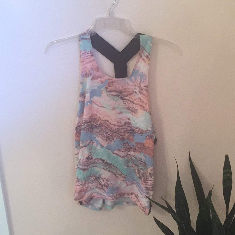 Champion marbled workout top